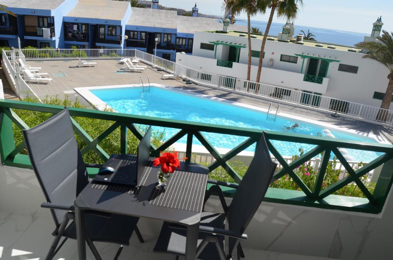 Modern Quiet Apartament Beach Front San Bartolomé Dış mekan fotoğraf